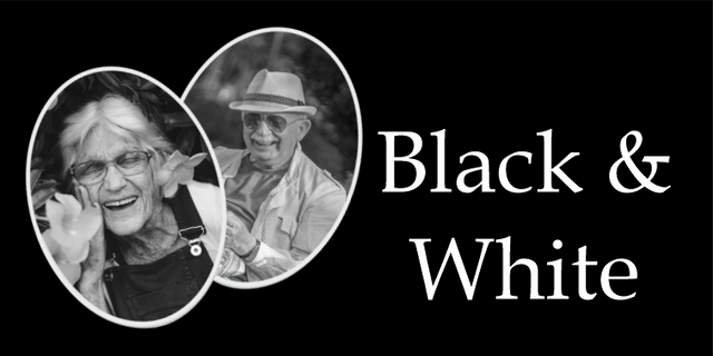 Black and white ceramic photo tiles for tombstones